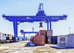 Container crane rmg photo