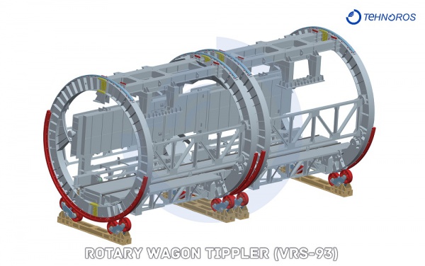 Rotary wagon tippler (VRS-93)
