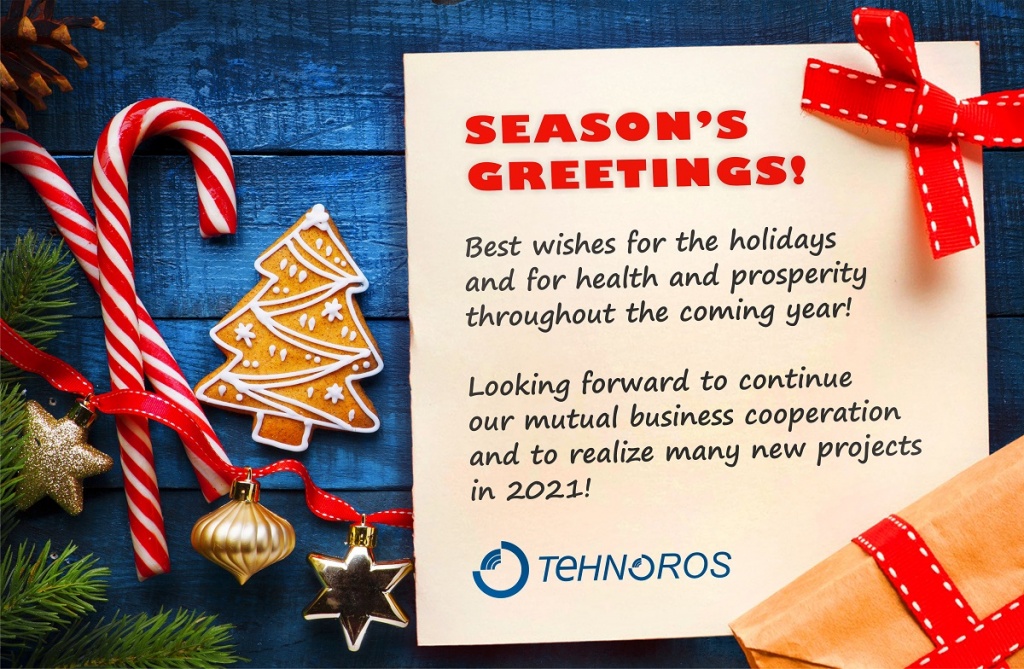 Season's Greetings from TEHNOROS