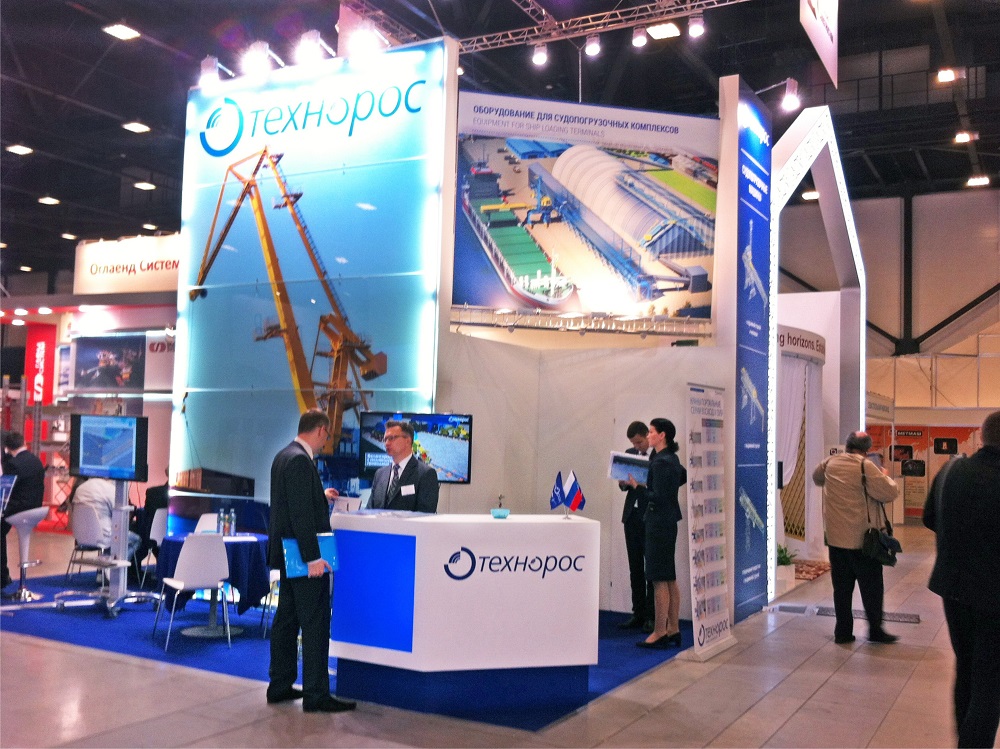 Booth of Tehnoros Group of companies